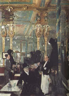 Sir William Orpen The Cafe Royal (mk06) Norge oil painting art